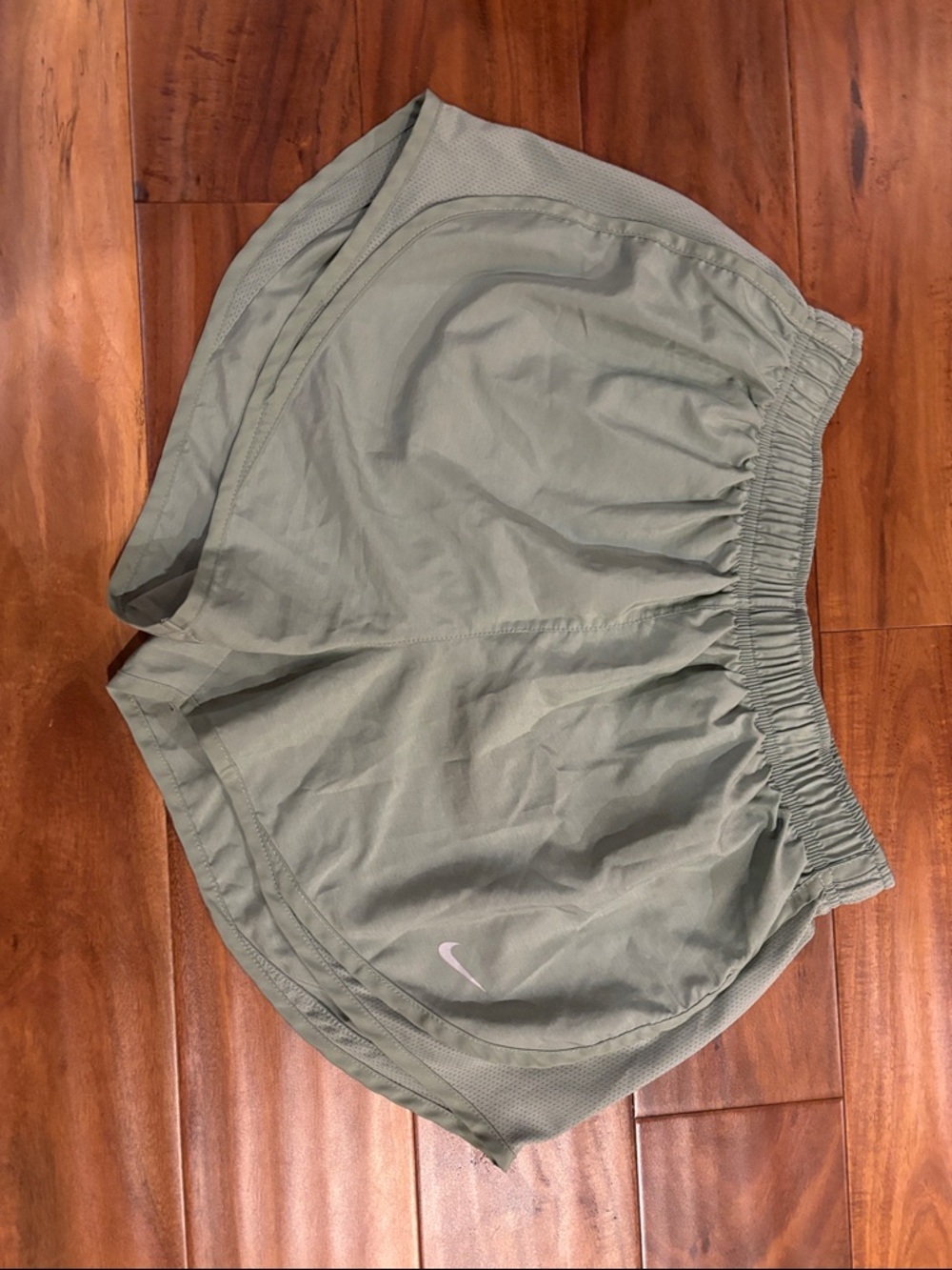 Nike Women’s Olive Green Athletic Running Shorts